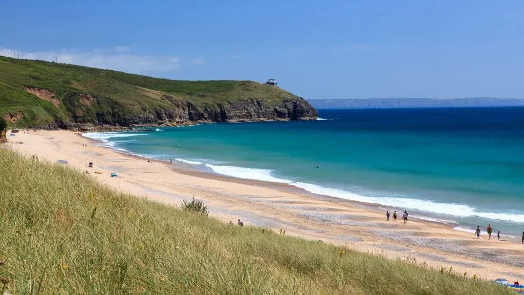 Praa Sands Beach Cornwall