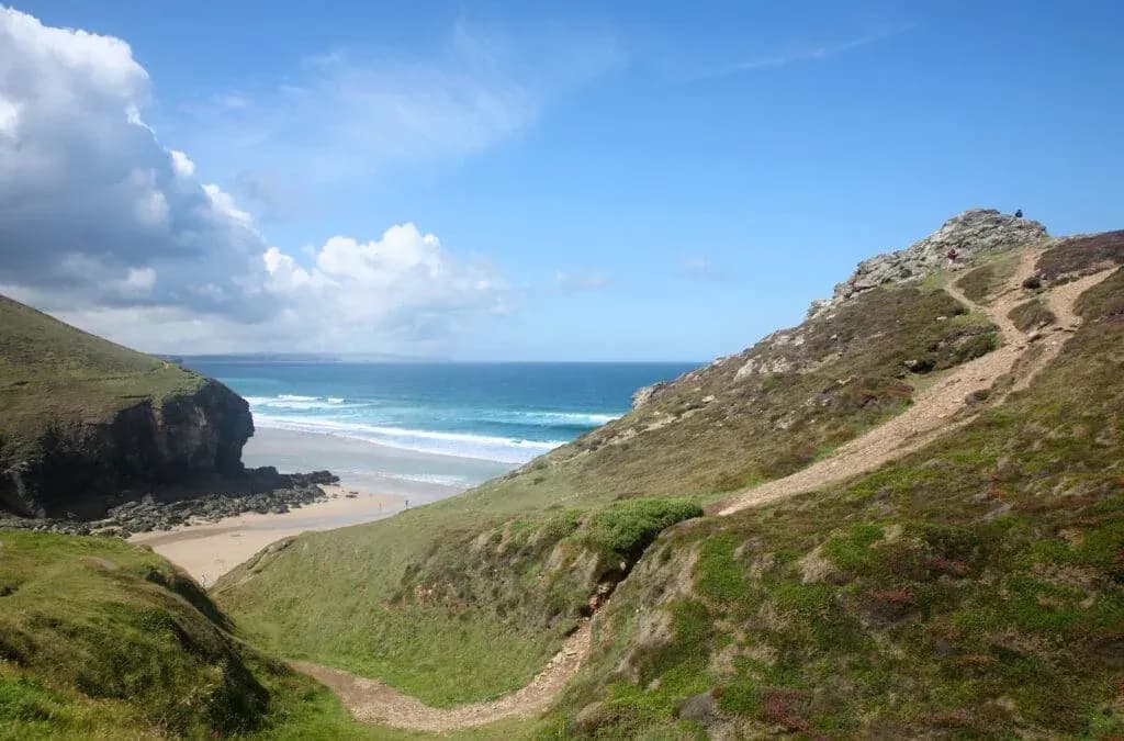 Above Chapel Porth, Cornwall