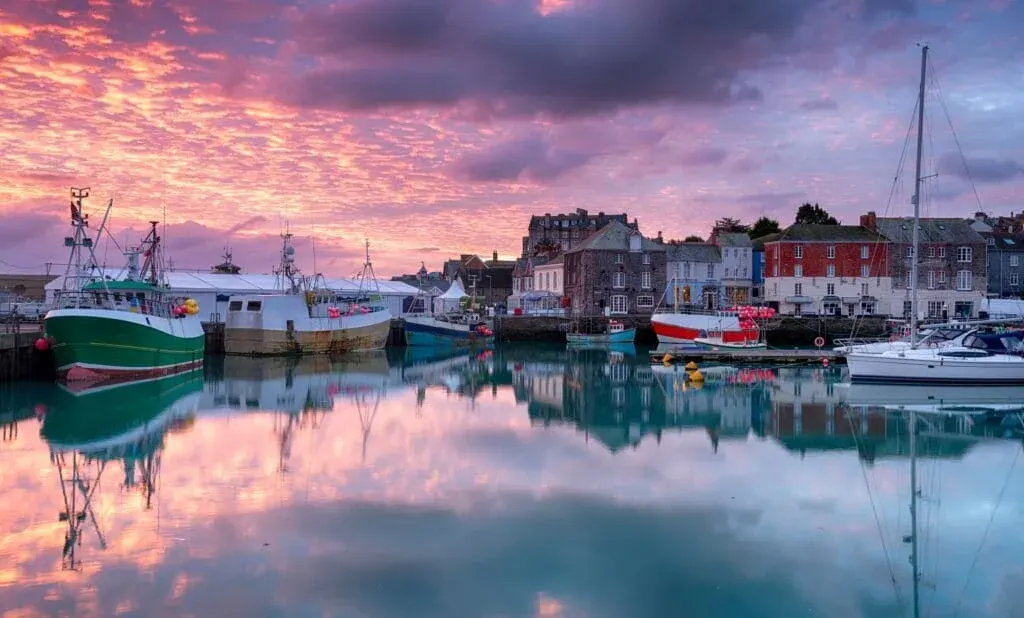 Sunrise At Padstow, Cornwall