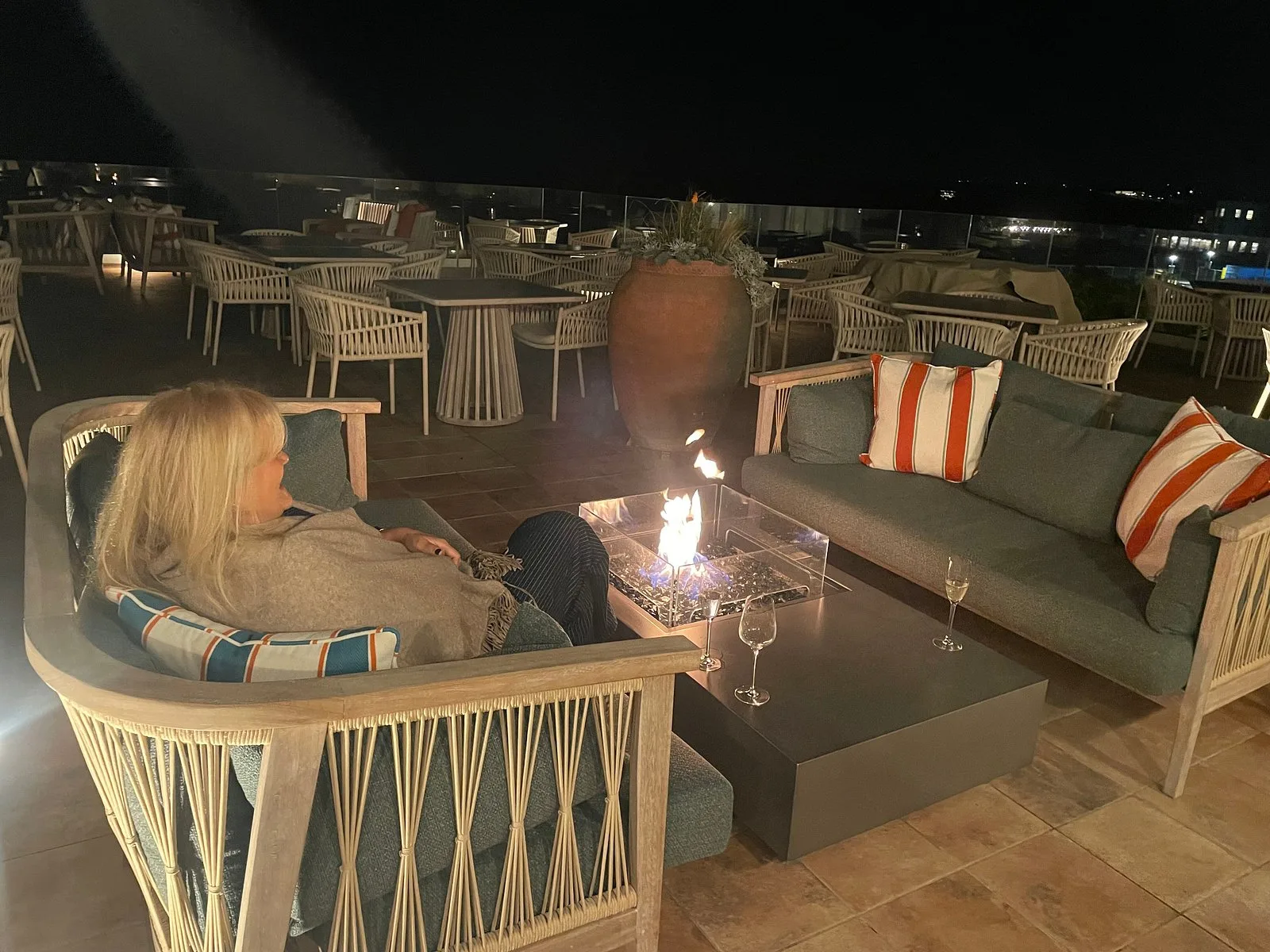The rooftop terrace and pool club at THE NICI Newquay