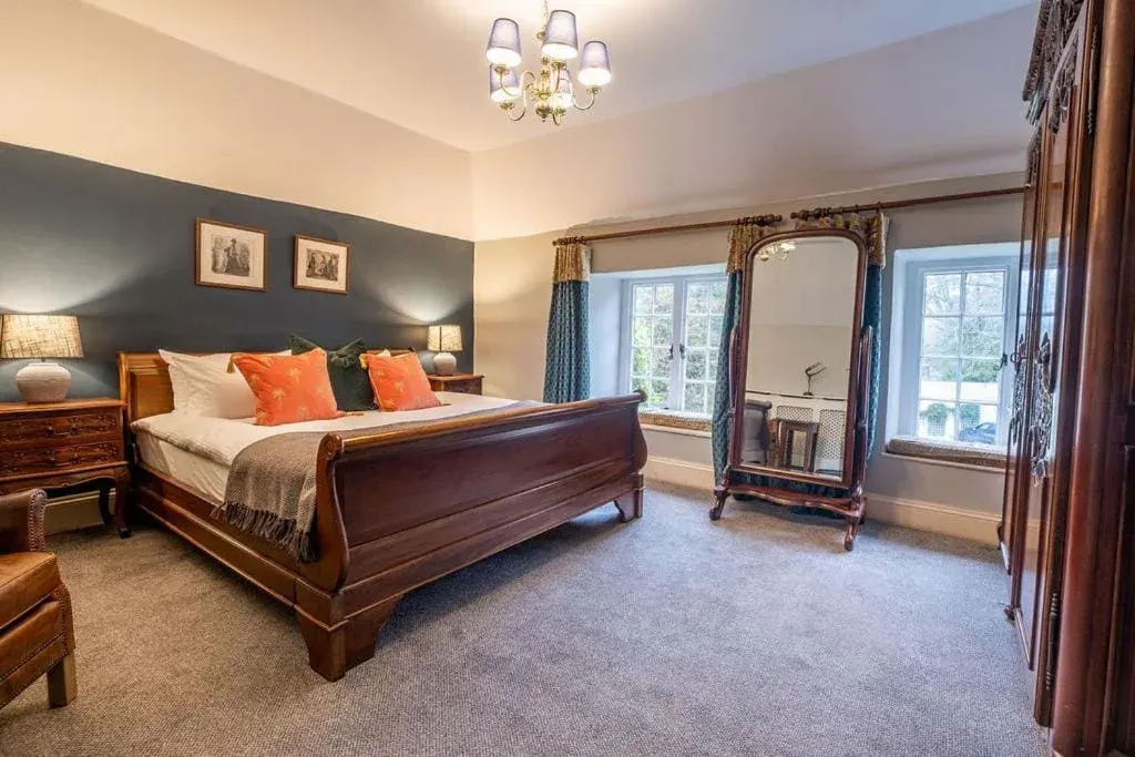 Superior double room, Boscundle Manor, Cornwall