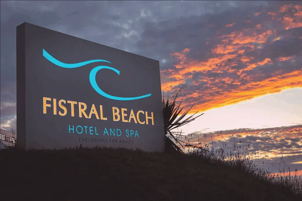 Front of the Fistral Beach Hotel, Cornwall