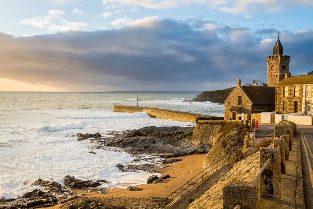 Porthleven in West Cornwall