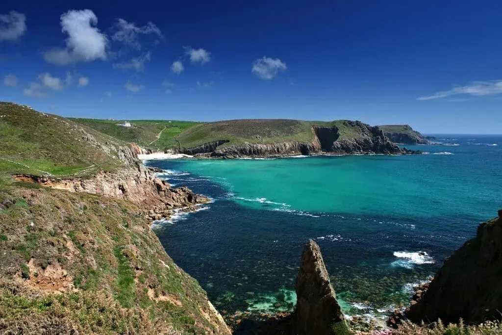 A summer’s day at Nanjizal Beach (Mill Bay), West Cornwall