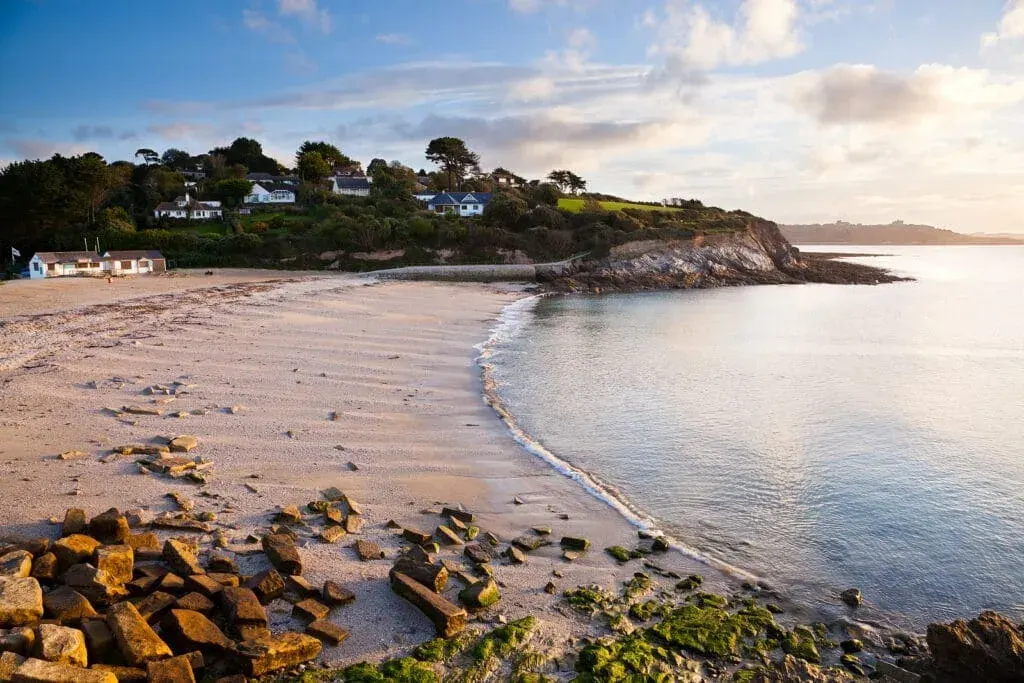 Early morning at Swanpool Beach, Falmouth, Cornwall