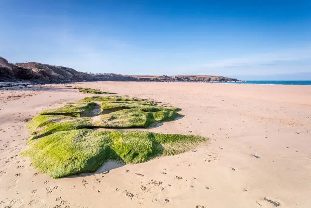 Low tide at Harlyn Bay Beach, Nr. Padstow, Cornwall