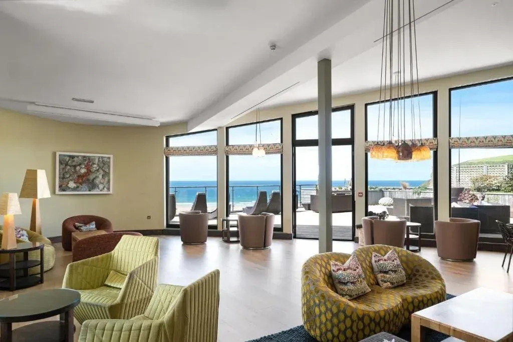 Lounge area, The Scarlet Hotel, Cornwall