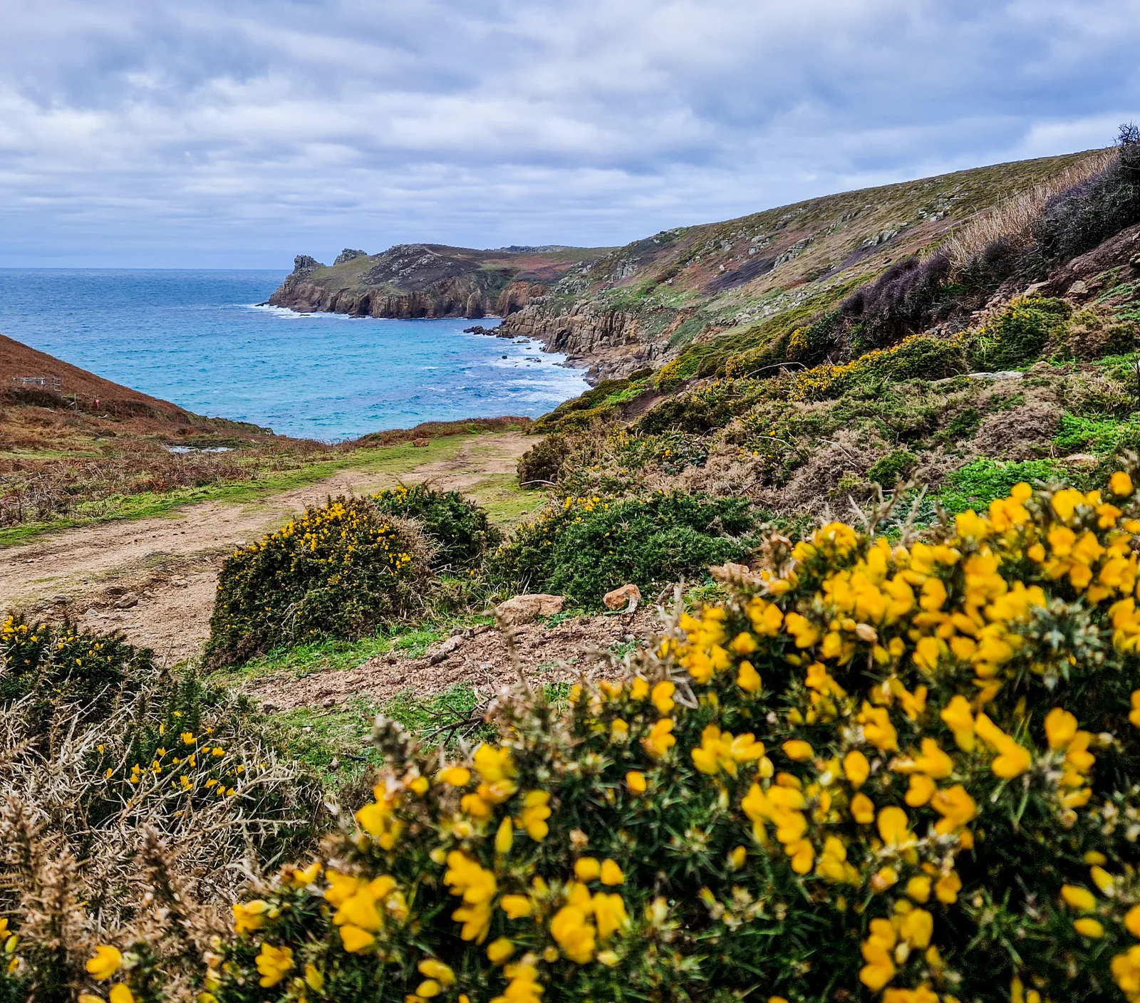Nanjizal Beach, also known as Mill Bay, Cornwall