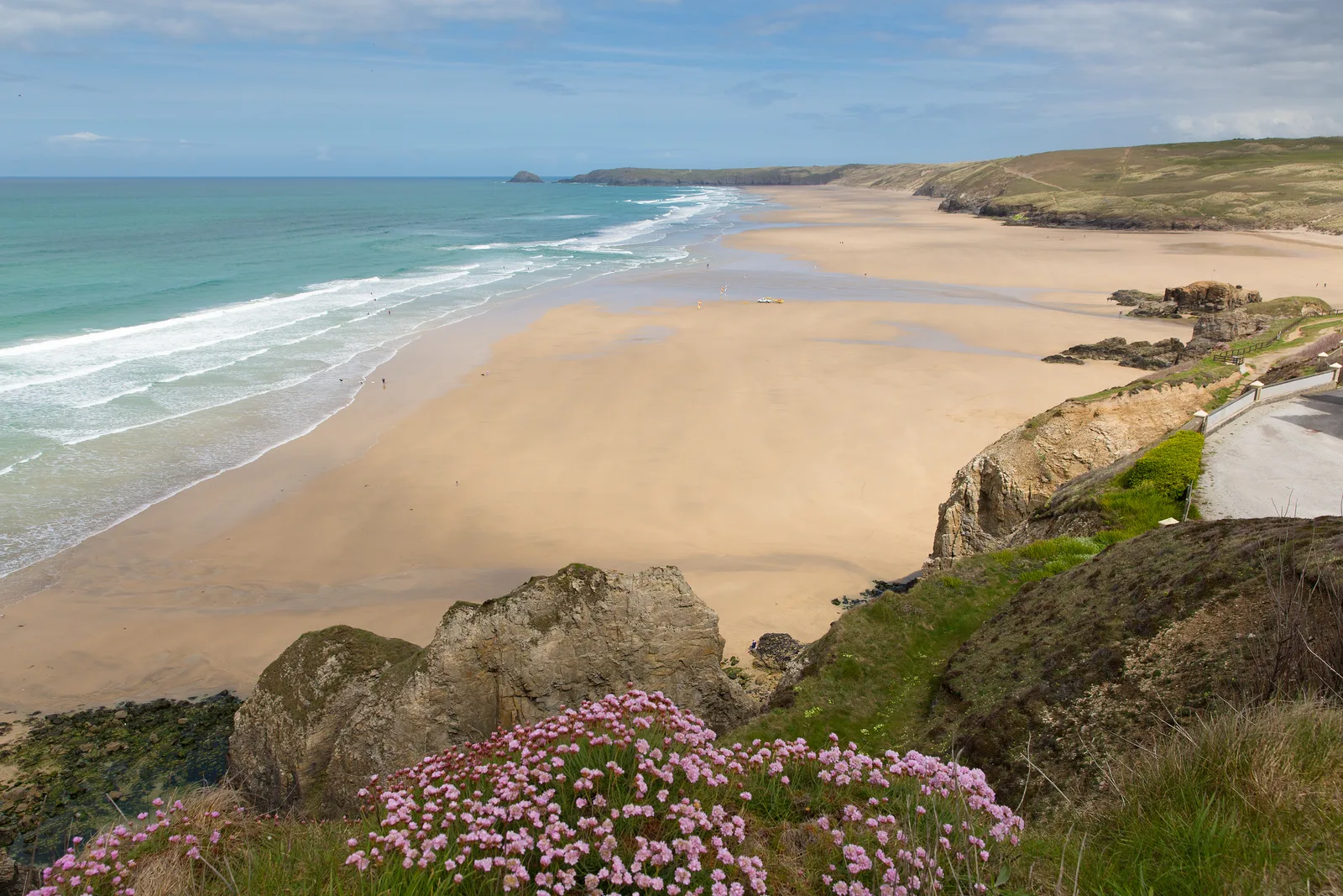 Perranporth Beach, Cornwall 