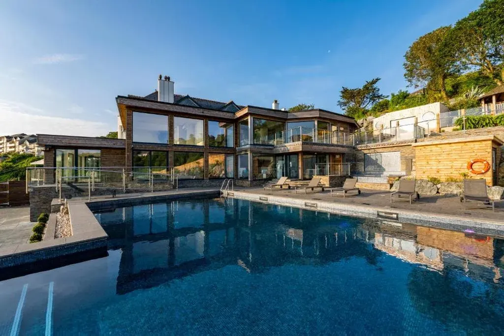 Outdoor pool, Carbis Bay and Spa Hotel, Cornwall